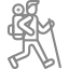 icon trekking